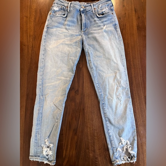 AGOLDE Sophie Cropped Jeans - Picture 2 of 5